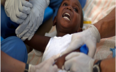 Cholera Victim in Haiti                                                                             
