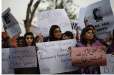 Protest against Shooting of Malala Yousufzai's
